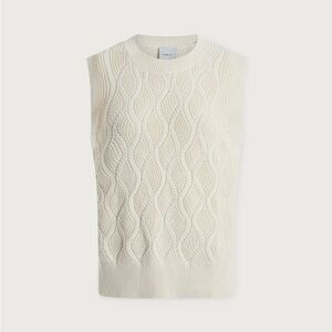 Varley Teller Longline Knit Tank Birch Size XS NWT